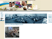 Tablet Screenshot of nzbaptist.org